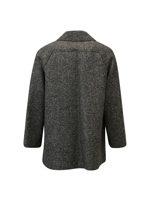 Cappotto Obliqua in misto lana Grigio MM Max Mara | 2526906018600004